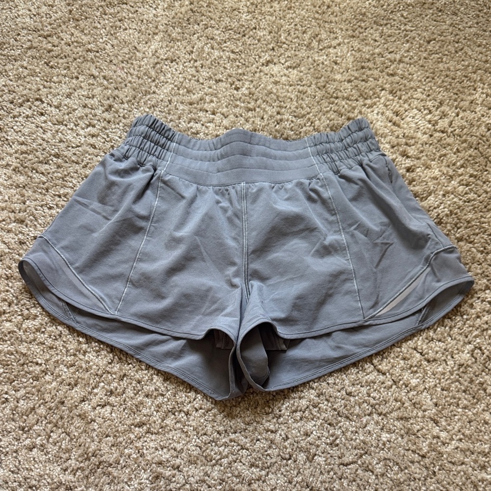 Lululemon Athletica Gray Hotty Hot Shorts
